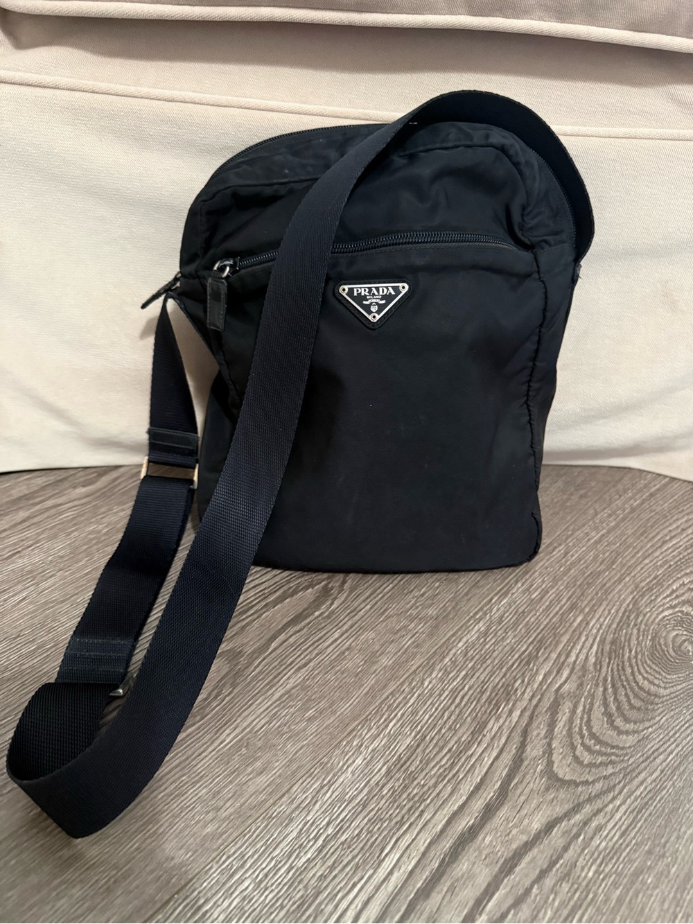 Authentic Prada nylon crossbody